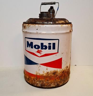 Mobil Olieblik - Origineel