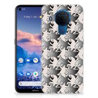 Nokia 5.4 | TPU Hoesje | Salamander Grey