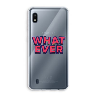 Whatever: Samsung Galaxy A10 Transparant Hoesje