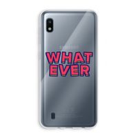 Whatever: Samsung Galaxy A10 Transparant Hoesje
