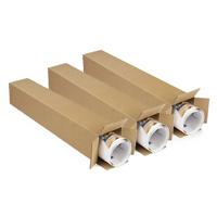 Lange Teckelbox doos - 3x - 80x10x10 cm - karton - verzenddozen - Hobby knutselspullen - koker