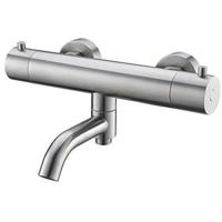 Wiesbaden 304 RVS Thermostatische Badmengkraan - 15cm