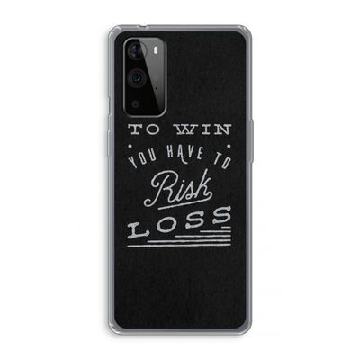 Risk loss: OnePlus 9 Pro Transparant Hoesje