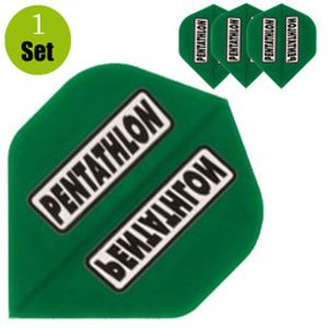 Pentathlon Dartflights - Groen