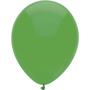 Ballonnen - groen - verjaardag/thema feest - 100x stuks - 29 cm   -