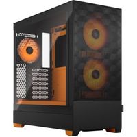 Fractal Design Pop Air RGB Orange Core TG Clear Tint