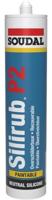 Soudal silirub p2 | beglazingskit | zwart | 300 ml - 116362
