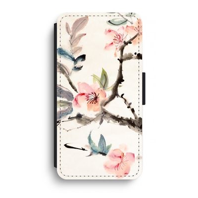 Japanse bloemen: iPhone XR Flip Hoesje