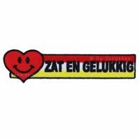 Embleem Zat en gelukkig