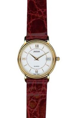 Horlogeband Jaguar J601-1 / J601-7 Leder Bordeaux 14mm