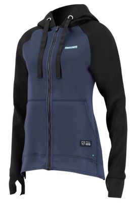 Prolimit Neopreen Zip Top Hooded 1,5mm Zodiac Slate/Zwart