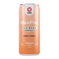 Maxi Nutrition - Maxfive Energy Peach Blik - 12x 330ml