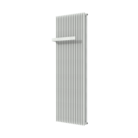 Vipera Corrason dubbele badkamerradiator 60 x 180 cm centrale verwarming mat wit zij- en middenaansluiting 3.468W