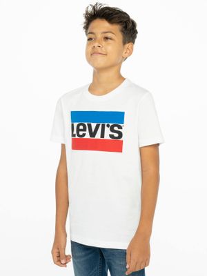 T-shirt Sportswear Logo voor jongens LEVI'S¨ wit