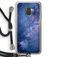 Nebula: Samsung Galaxy A8 (2018) Transparant Hoesje met koord