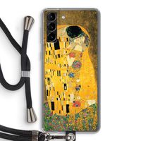 Der Kuss: Samsung Galaxy S21 Plus Transparant Hoesje met koord