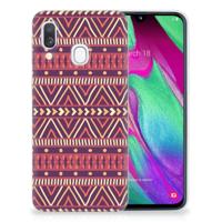Samsung Galaxy A40 | TPU bumper | Aztec Paars