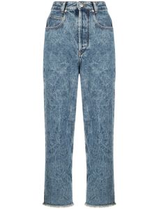 MARANT ÉTOILE jean à coupe courte - Bleu