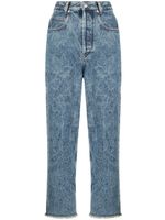 MARANT ÉTOILE jean à coupe courte - Bleu