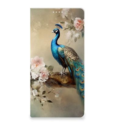 Smartphone hoesje voor OPPO Reno8 T 5G Vintage Pauwen