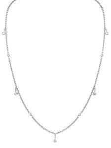 Pragnell collier Sundance en or blanc 18ct à breloques pavées de diamants - Argent