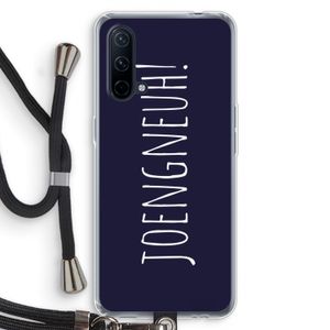 Joengneuh!: OnePlus Nord CE 5G Transparant Hoesje met koord