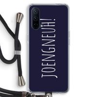 Joengneuh!: OnePlus Nord CE 5G Transparant Hoesje met koord