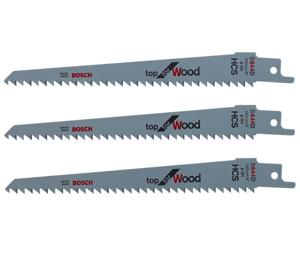 Bosch Home and Garden Keo set van 3 zaagbladen voor hout F016800303 150 mm Geschikt voor Bosch tuinzaag Keo