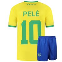 Brazilie Voetbaltenue Thuis Pele - Kind en Volwassenen