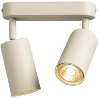 Leen Bakker - 2-spot Basic - 10xØ18 Cm - Metaal - Beige