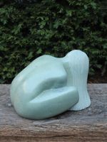 Sculptuur Sitting Bathing Woman, 23 cm