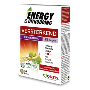 Ortis Energy & Uithouding Tabletten