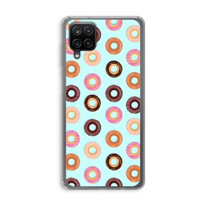 Donuts: Samsung Galaxy A12 Transparant Hoesje
