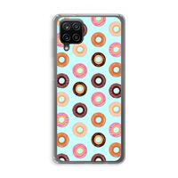 Donuts: Samsung Galaxy A12 Transparant Hoesje