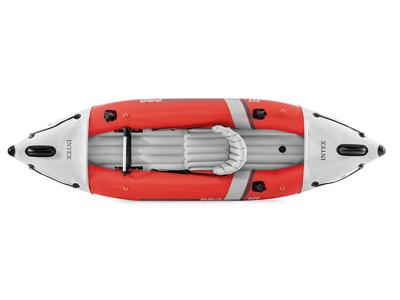 Intex Opblaaskajak excursion pro k1 305 cm vinyl rood 3-delig