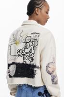 Mickey™ sweatshirt met knopen - WHITE - M
