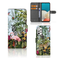 Telefoonhoesje met Pasjes voor Samsung Galaxy A73 5G Jungle