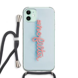 #nofilter: iPhone 11 Transparant Hoesje met koord