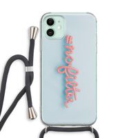 #nofilter: iPhone 11 Transparant Hoesje met koord