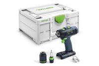 Festool accu schroefboormachine t18+3-basic