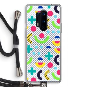 8-bit N°1: OnePlus 8 Pro Transparant Hoesje met koord