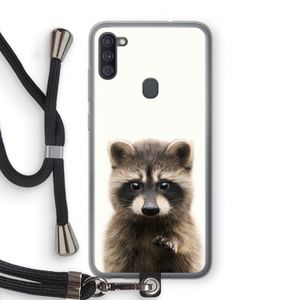 Rocco: Samsung Galaxy A11 Transparant Hoesje met koord