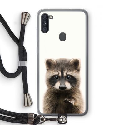 Rocco: Samsung Galaxy A11 Transparant Hoesje met koord