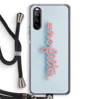 #nofilter: Sony Sony Xperia 10 III Transparant Hoesje met koord