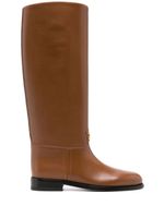 Bally bottes Hollie en cuir - Marron - thumbnail