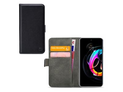 Mobilize Mobilize Classic Gelly Wallet Book Case Motorola Edge 20 Lite Black