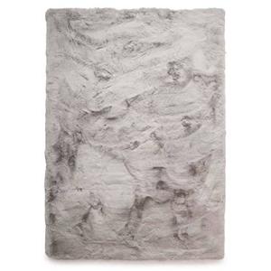 Tapeso Fluffy vloerkleed - Comfy Deluxe lichtgrijs - 200x290 cm