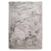 Tapeso Fluffy vloerkleed - Comfy Deluxe lichtgrijs - 200x290 cm