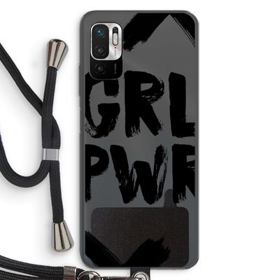 Girl Power #2: Xiaomi Redmi Note 10 5G Transparant Hoesje met koord