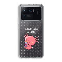 Love You A Lotl: Xiaomi Mi 11 Ultra Transparant Hoesje